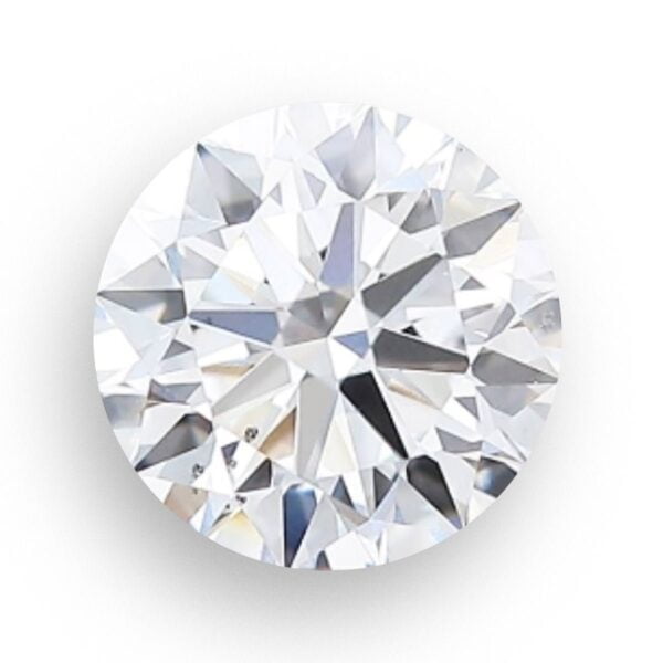 1 Carat lab made round diamond