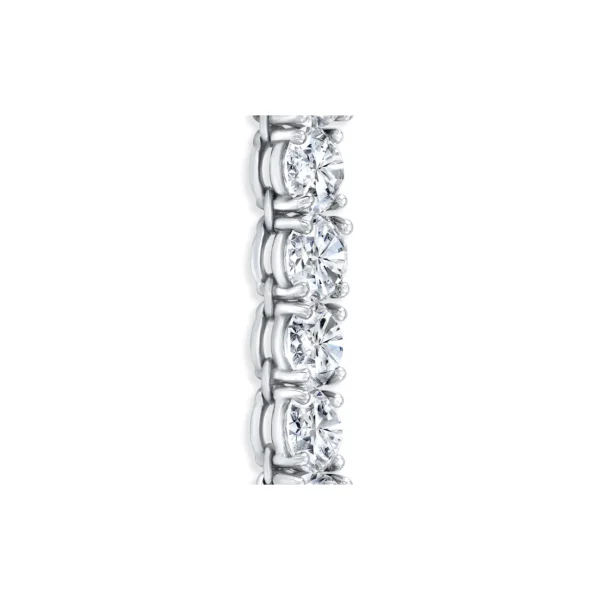 Oval Cut Tennis Necklace - Image 5